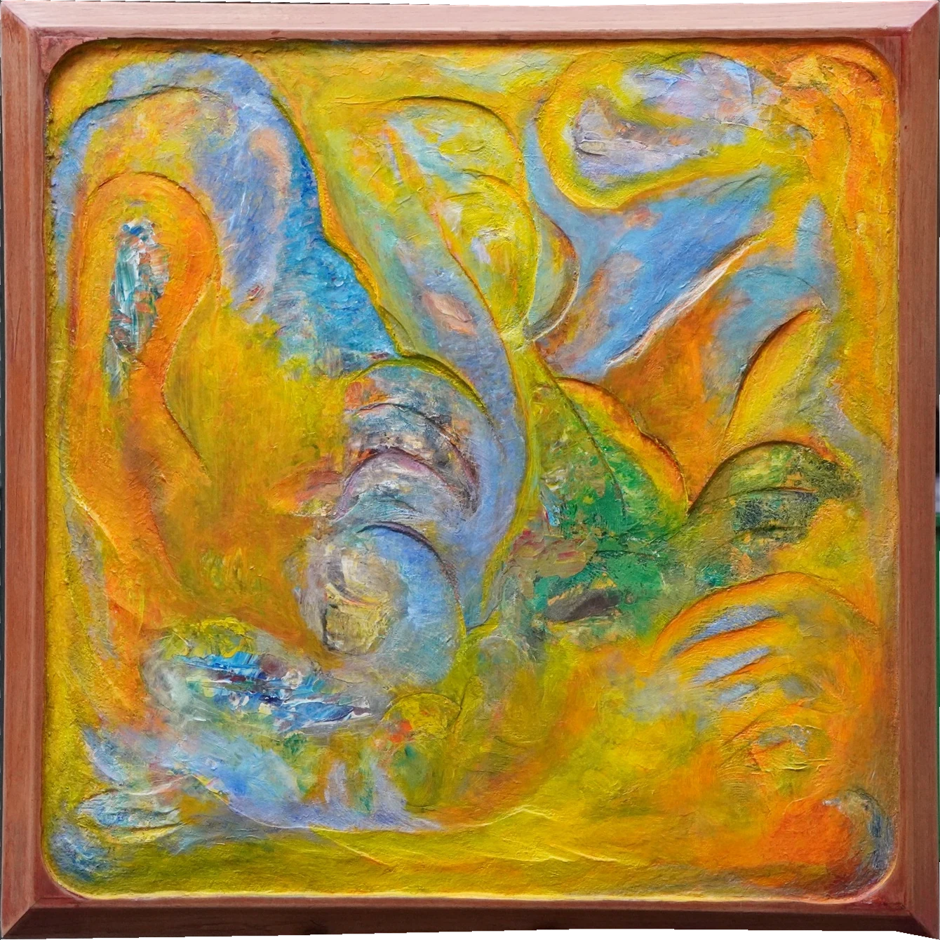 4 phases d'un tableau - peinture d'Alberto Von Fach