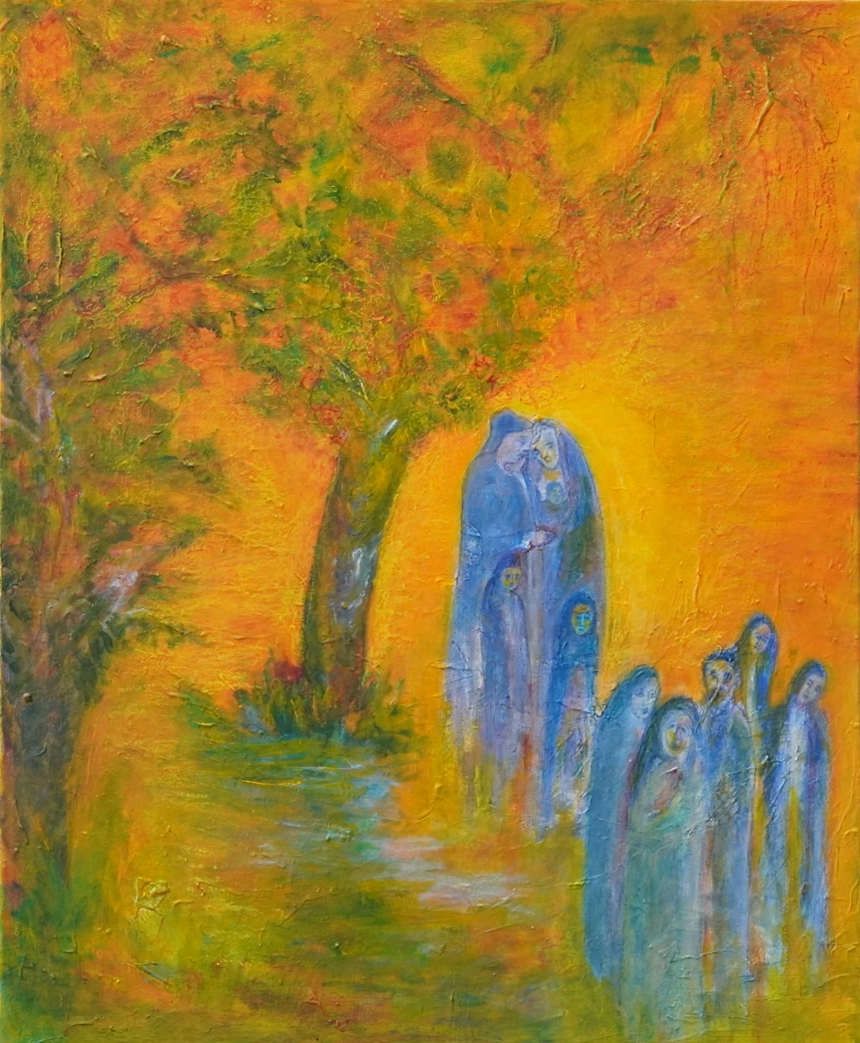 Exode - peinture d'Alberto Von Fach