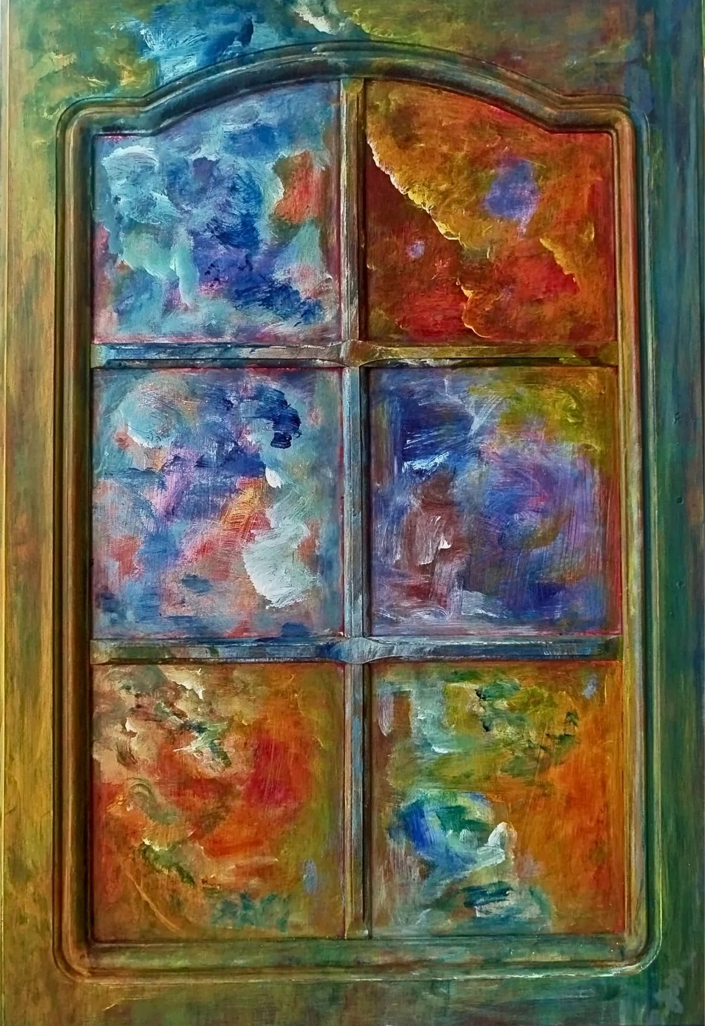 La Fenêtre nº 1 - peinture d'Alberto Von Fach