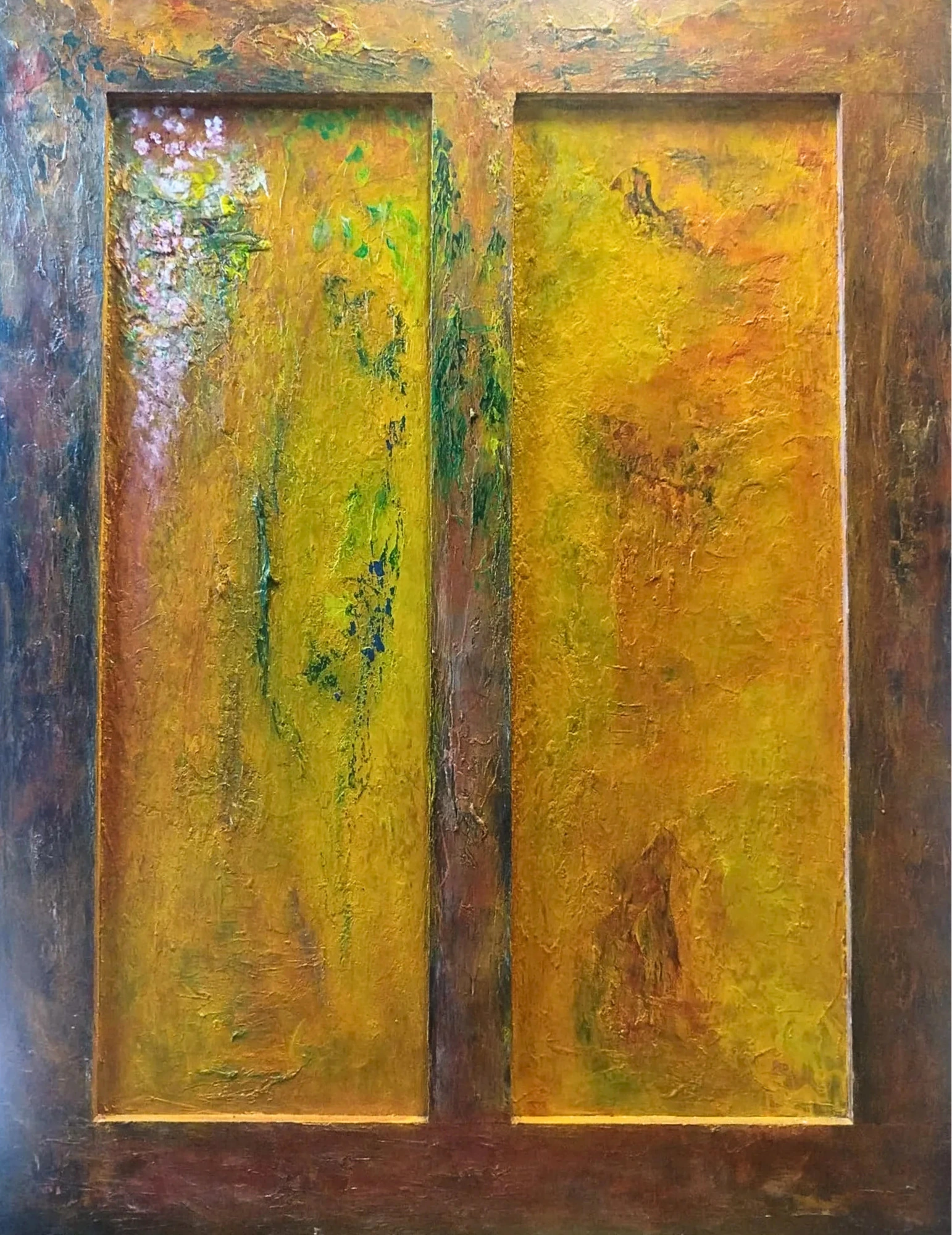 La Fenêtre II - peinture d'Alberto Von Fach