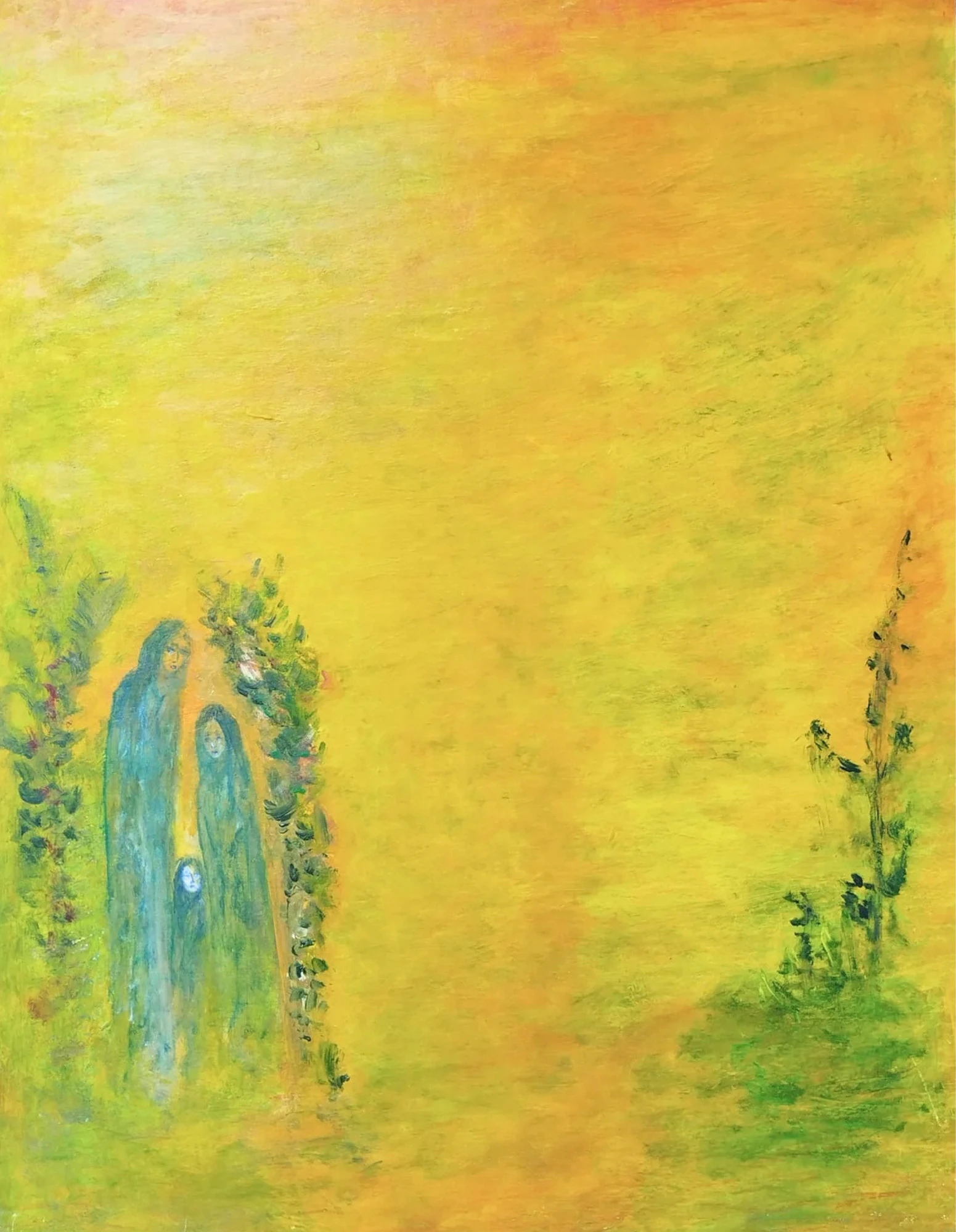La Traversée du temps nº 4 - peinture d'Alberto Von Fach
