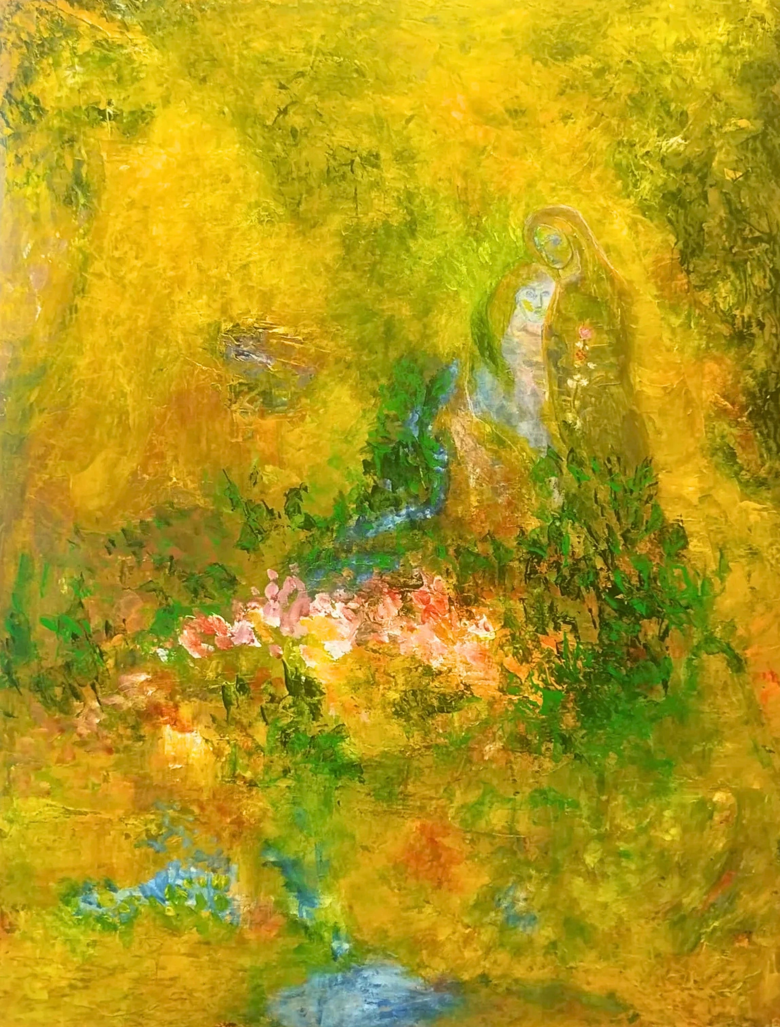 L’Adieu — La Traversée du temps nº 5 - peinture d'Alberto Von Fach
